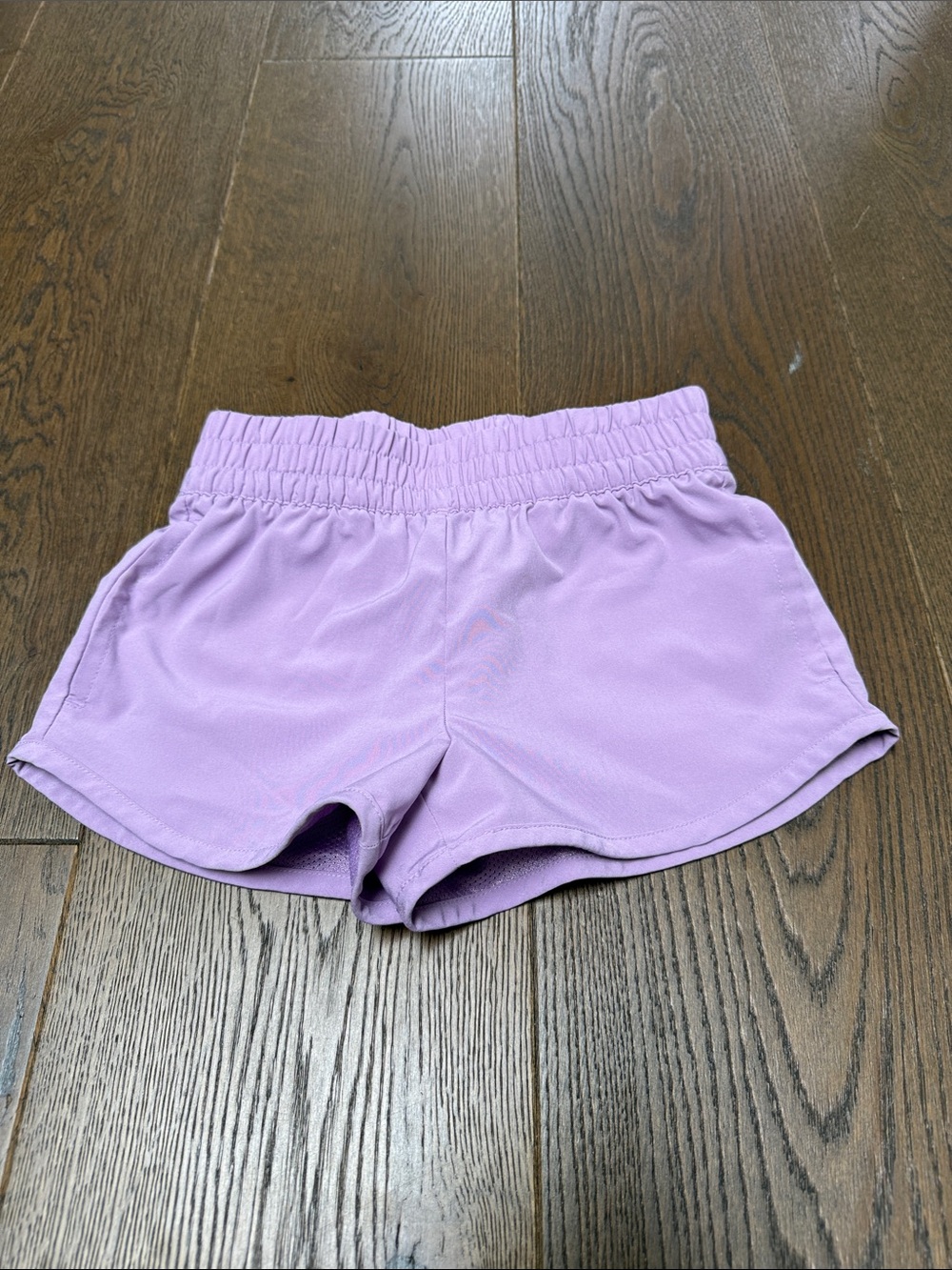 GAP Lavender Girls' Athletic Shorts - Elastic Waist